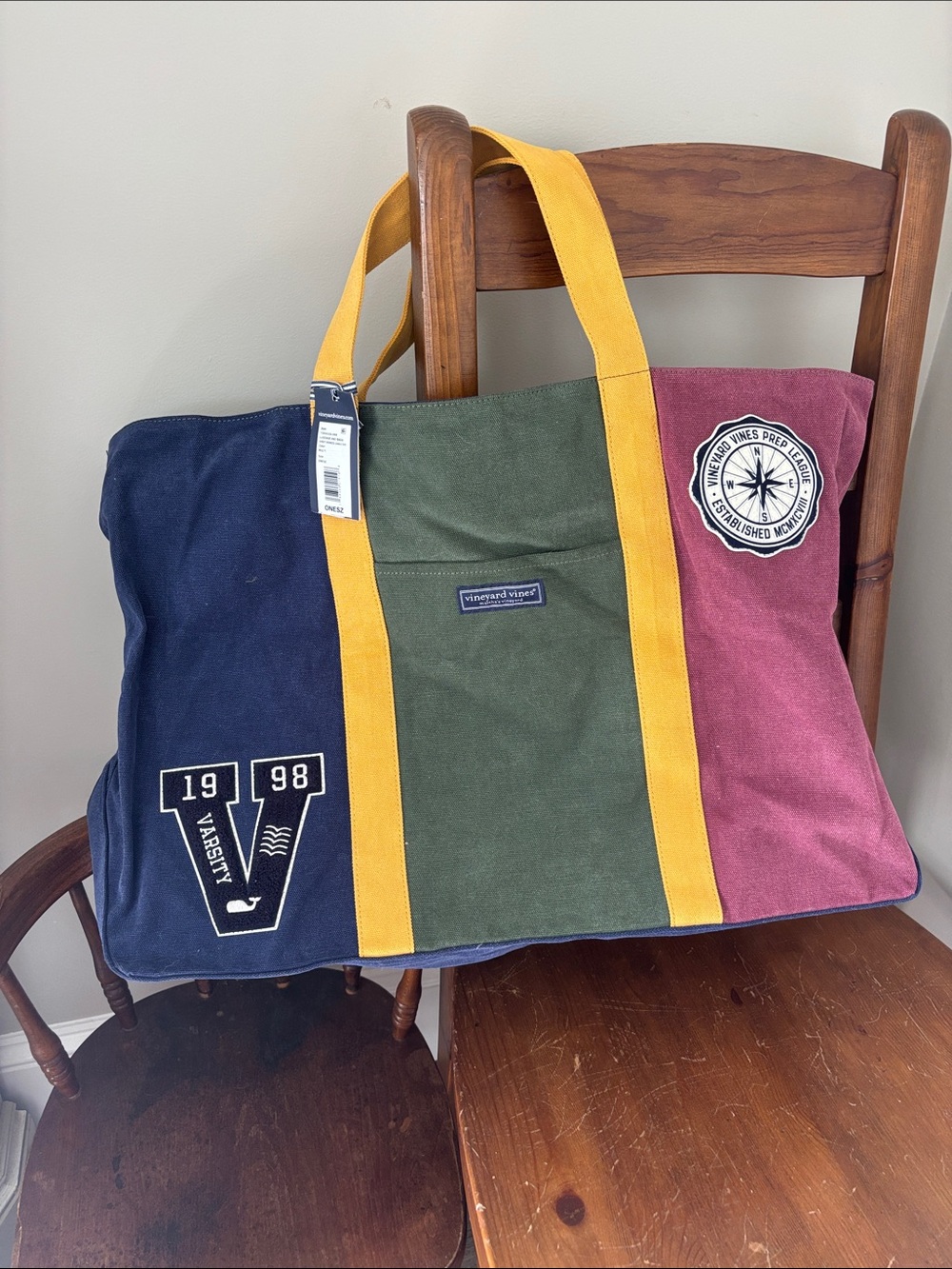 Vineyard Vines Weekender Bag - Varsity Style BNWT